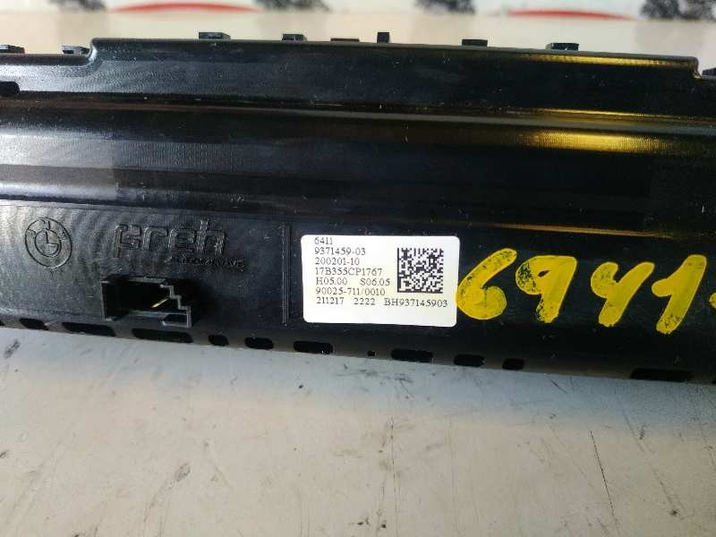 Recambio de mando climatizador para bmw serie x2 (f39) b47c20b referencia OEM IAM 937145903/20020110/90025711  