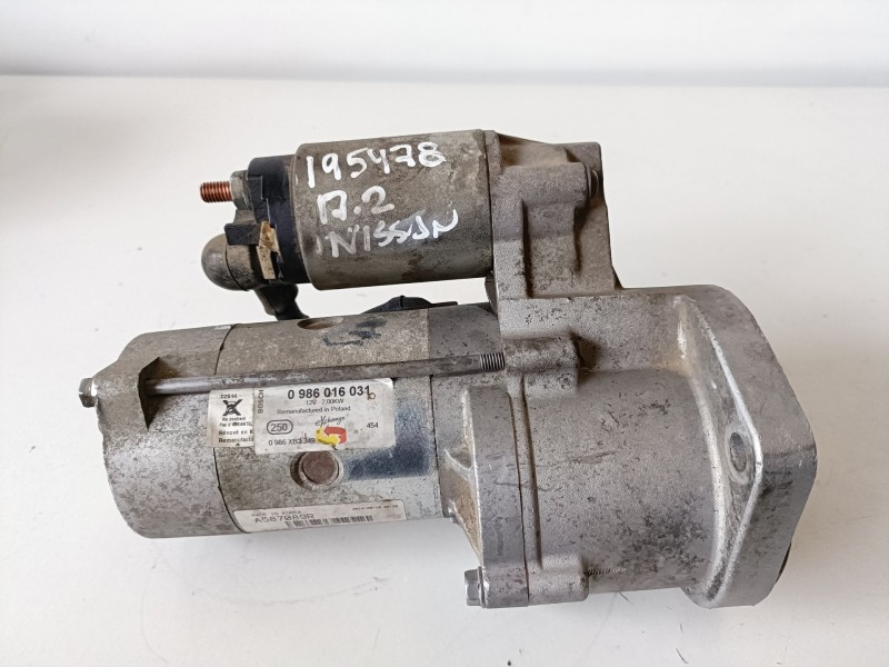 Recambio de motor arranque para nissan terrano ii (r20) td27ti referencia OEM IAM   