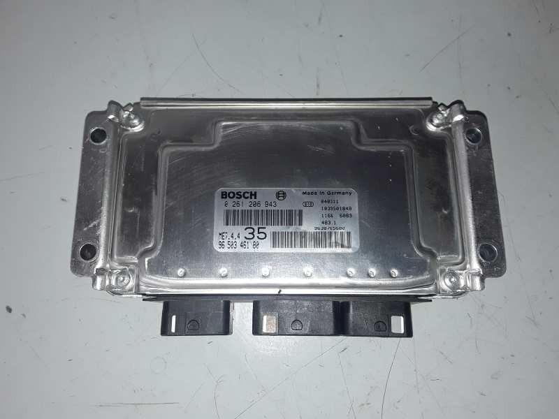 Recambio de centralita motor uce para peugeot 307 (s1)(04.2001) nfu referencia OEM IAM 0261206943/9650346180/ME744  
