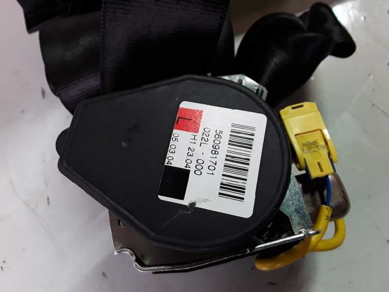 Recambio de cinturon seguridad trasero izquierdo para volkswagen touareg (7la) bac referencia OEM IAM 560981701/022L000  