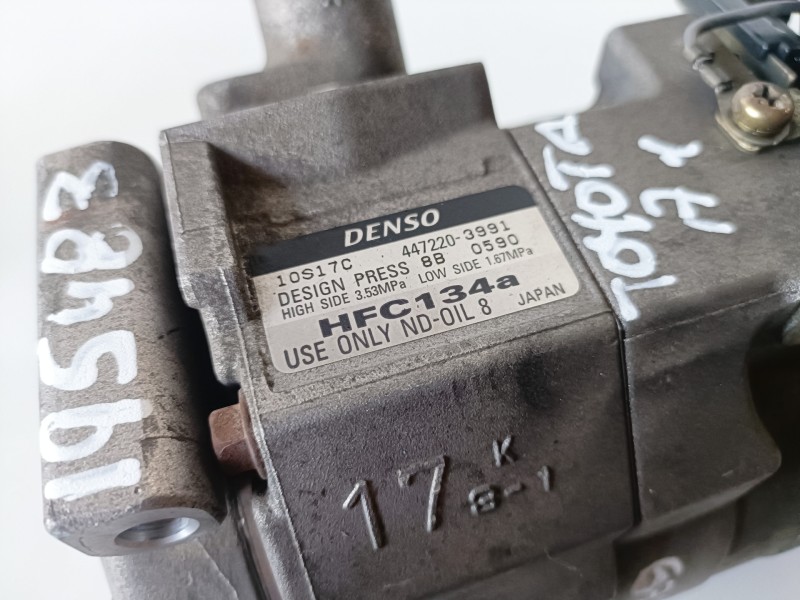Recambio de compresor aire acondicionado para mitsubishi montero (v60/v70) 4m41 referencia OEM IAM 4472203991  