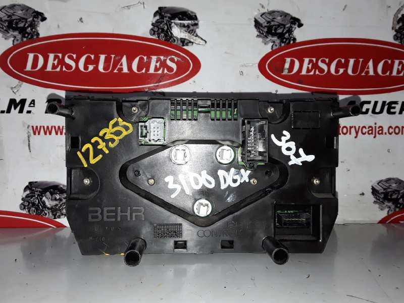 Recambio de mando climatizador para peugeot 307 berlina (s2) 9hy referencia OEM IAM 96527144XT/216788954  