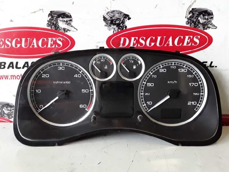 Recambio de cuadro instrumentos para peugeot 307 berlina (s2) 9hy referencia OEM IAM 9655476580G00  