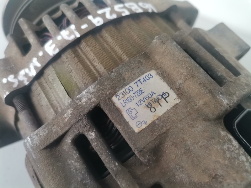 Recambio de alternador para nissan pickup (d22) td25ti referencia OEM IAM 231007T403  
