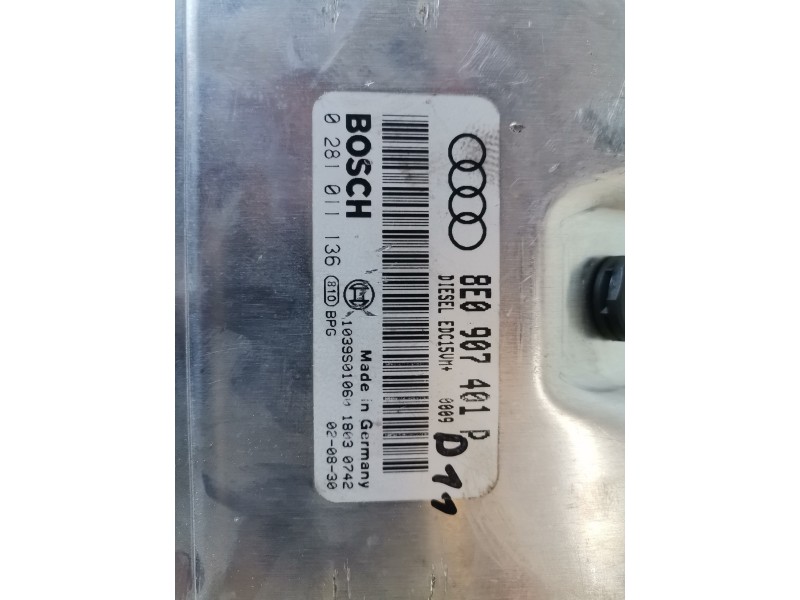 Recambio de centralita motor uce para audi a6 avant (4b5) bfc referencia OEM IAM 8E0907401P/0281011136  