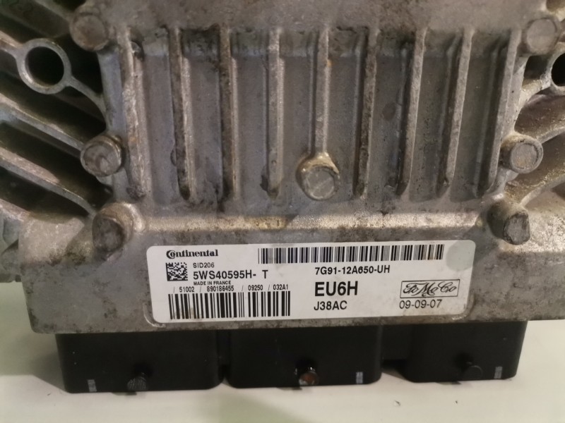 Recambio de centralita motor uce para ford mondeo berlina (ca2) qxba referencia OEM IAM 7G9112A650UH/5WS40595HT  