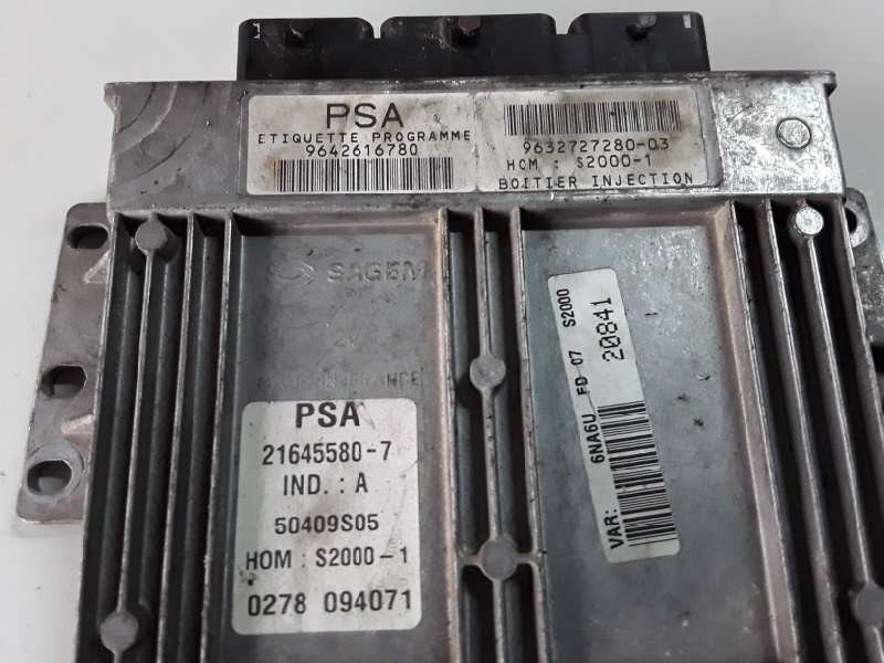Recambio de centralita motor uce para citroen xsara picasso 6fz referencia OEM IAM   
