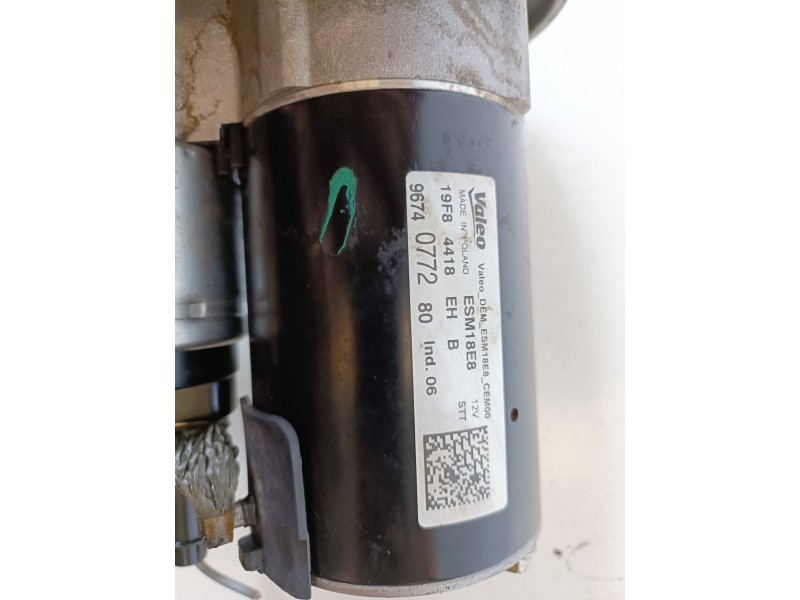 Recambio de motor arranque para citroen c4 cactus hnz referencia OEM IAM ESM18E8  