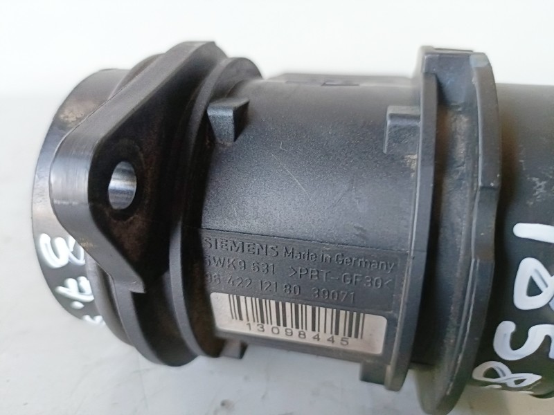 Recambio de caudalimetro para peugeot 206 8hx referencia OEM IAM 9642212180/5WK9631  