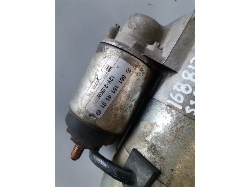 Recambio de motor arranque para ssangyong actyon sports d20dt referencia OEM IAM 6611514101  