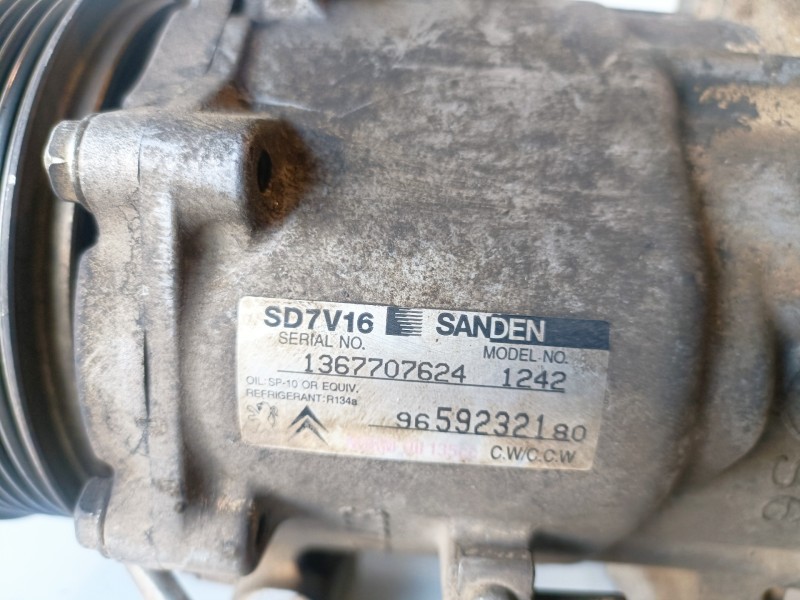 Recambio de compresor aire acondicionado para fiat ulysse (179) rfn referencia OEM IAM 9659232180  