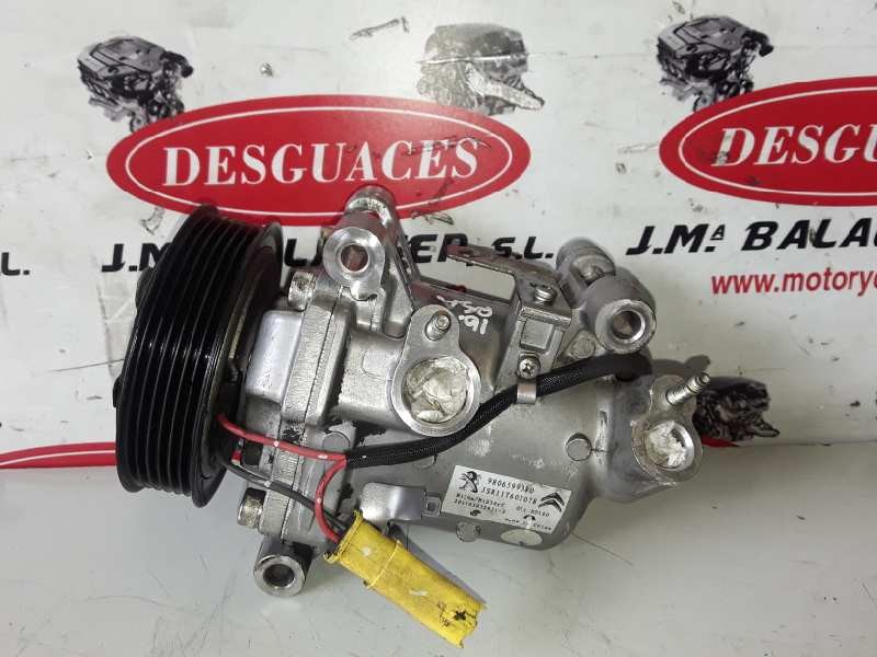 Recambio de compresor aire acondicionado para citroen c-elysée hm02 / hmy referencia OEM IAM 9806599380/JSR11T602078  