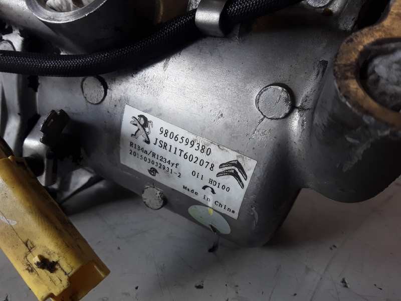 Recambio de compresor aire acondicionado para citroen c-elysée hm02 / hmy referencia OEM IAM 9806599380/JSR11T602078  