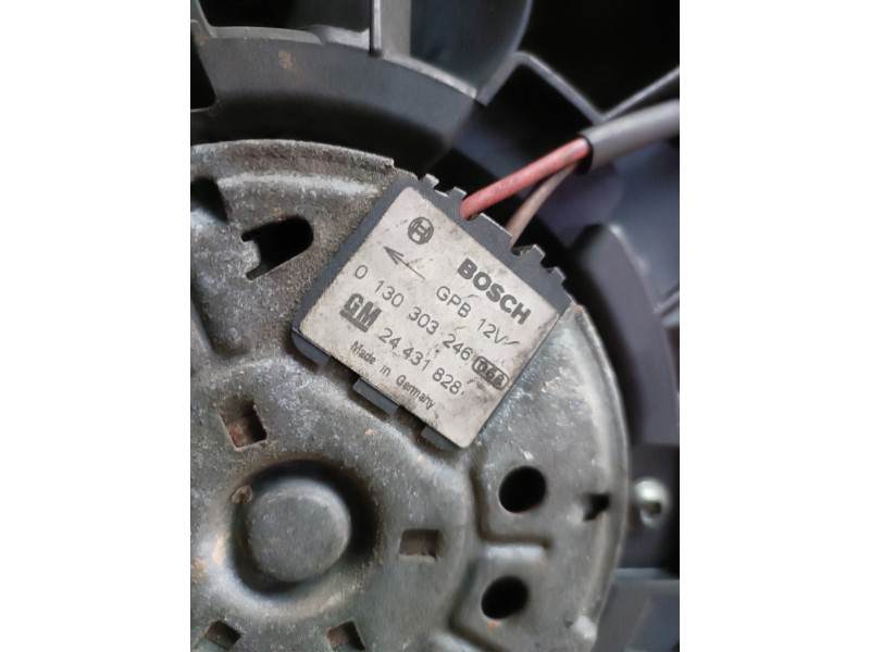 Recambio de electroventilador para opel zafira a y22dtr referencia OEM IAM 0130303903/24413317  