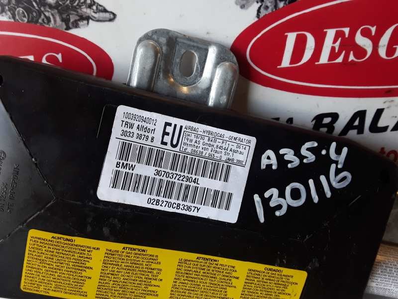 Recambio de airbag lateral delantero izquierdo para bmw serie 3 berlina (e46) 204d4 referencia OEM IAM 30339879B/1003920940012  