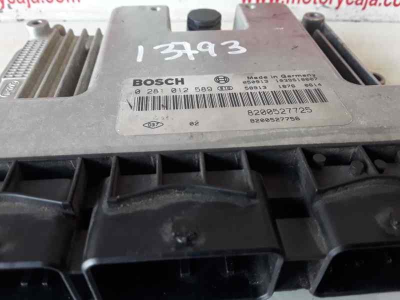 Recambio de centralita motor uce para renault scenic ii (jm) referencia OEM IAM 0281012589/8200527725/8200527756/1039S10007  