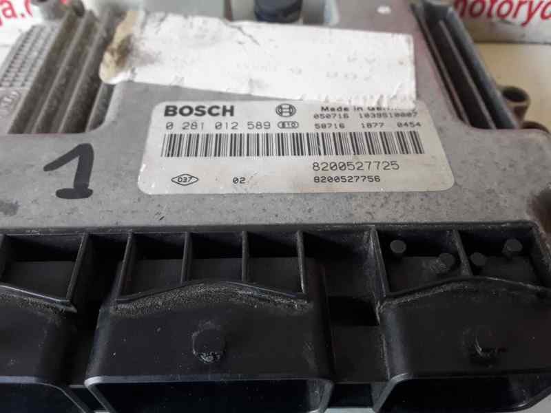 Recambio de centralita motor uce para renault scenic ii (jm) referencia OEM IAM 0281012589/8200527725/8200527756/1039S10007  
