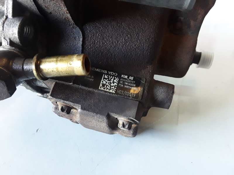 Recambio de bomba inyeccion para citroen c2 8hz referencia OEM IAM A2C20000727/5WS40008/9685440880  