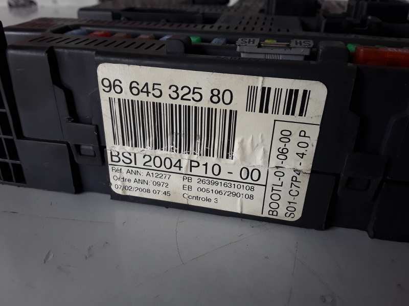 Recambio de caja reles / fusibles para citroen c2 8hz referencia OEM IAM 9664532580/BSI2004P1000  