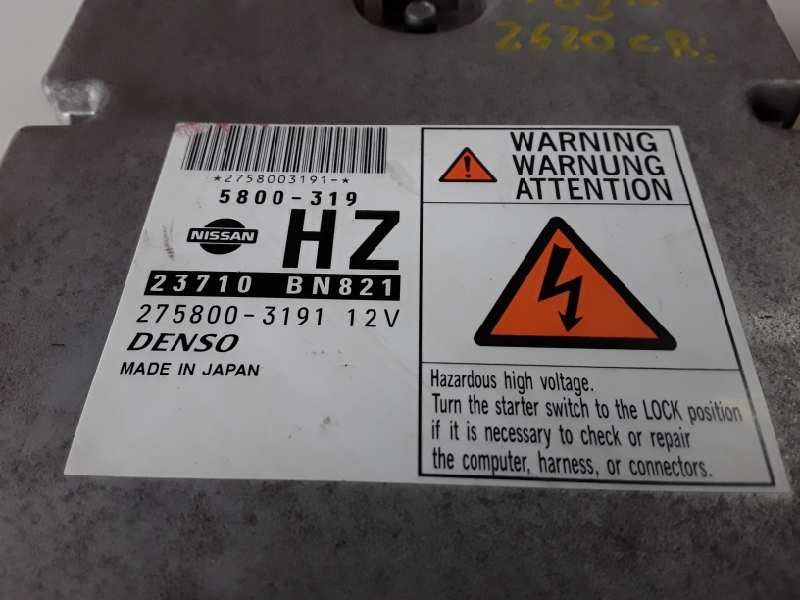Recambio de centralita motor uce para nissan almera (n16/e) yd22ddt referencia OEM IAM 23710BN821/2758003191  