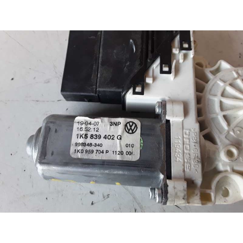 Recambio de motor elevalunas trasero derecho para volkswagen jetta v (1k2) bkd referencia OEM IAM 1K5839402G/998348340/1K0959704