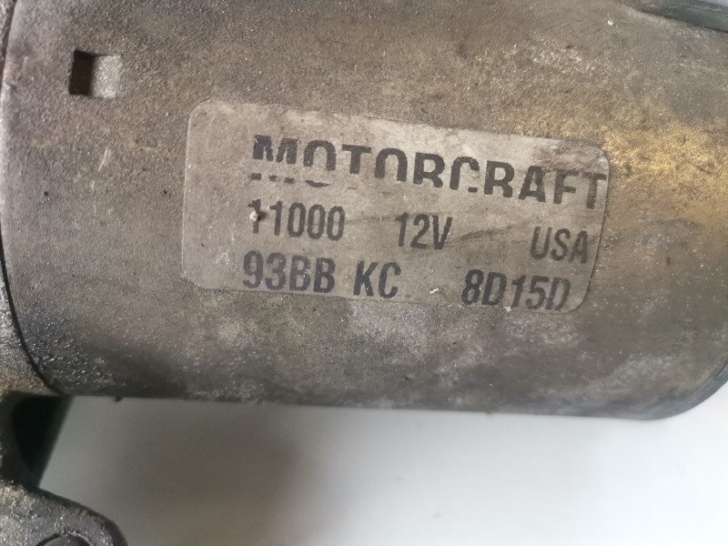 Recambio de motor arranque para ford mondeo berlina (gd) sea referencia OEM IAM 93BBKC  