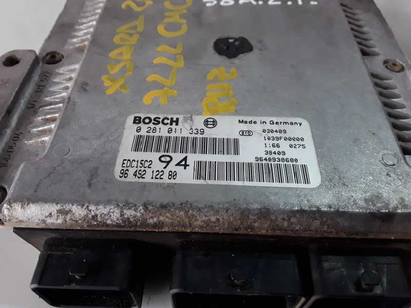 Recambio de centralita motor uce para citroen xsara berlina rhz referencia OEM IAM 0281011339/9649212280  