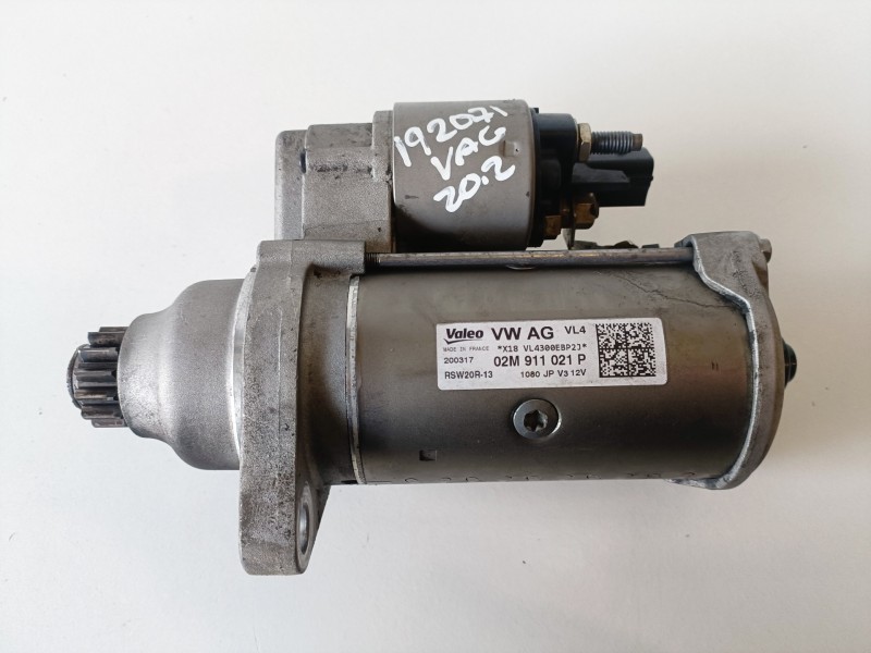 Recambio de motor arranque para seat leon (5f1) crmb referencia OEM IAM 02M911021P  