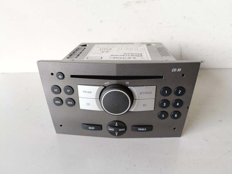 Recambio de sistema audio / radio cd para opel astra h berlina z14xep referencia OEM IAM 13190856  