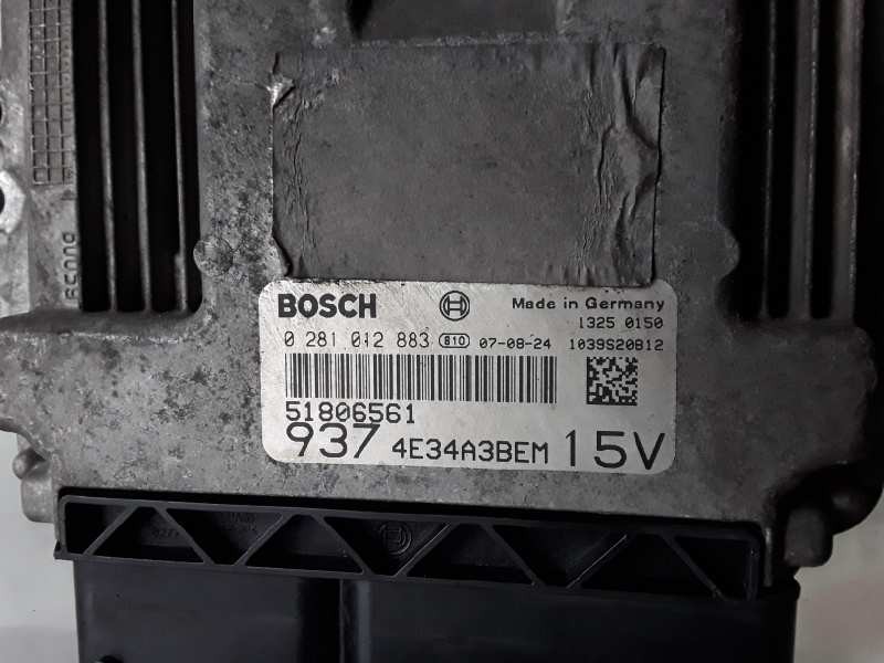 Recambio de centralita motor uce para alfa romeo 147 (190) 937a5000 referencia OEM IAM 0281012883/51806561/4E34A3BEM  