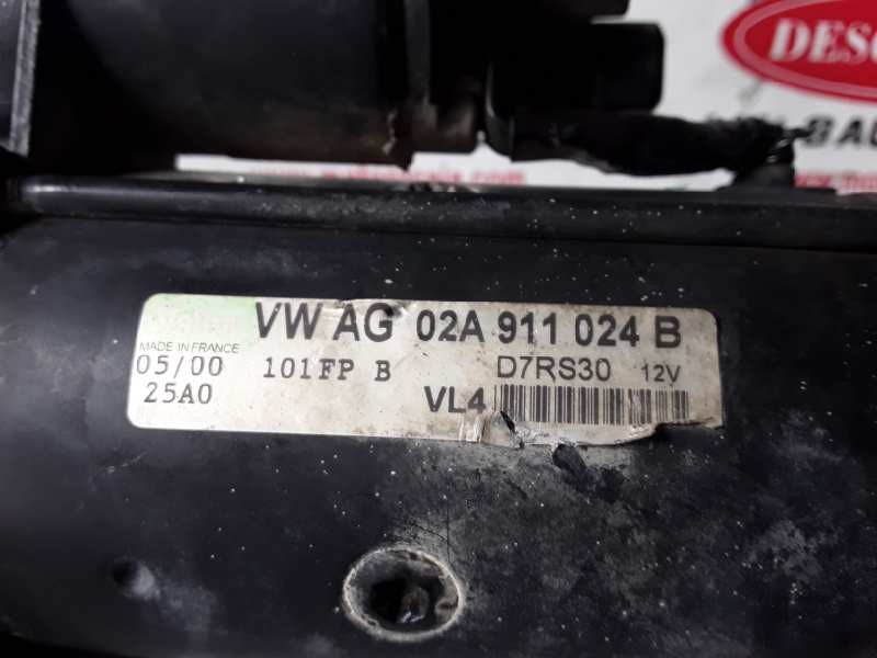Recambio de motor arranque para seat toledo (1m2) ahf referencia OEM IAM D7RS30/02A911024B  