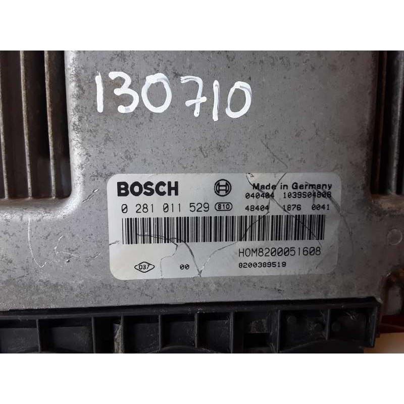 Recambio de centralita motor uce para renault trafic ii combi f9q760 referencia OEM IAM 0281011529/8200389519/1039S04808/HOM8200
