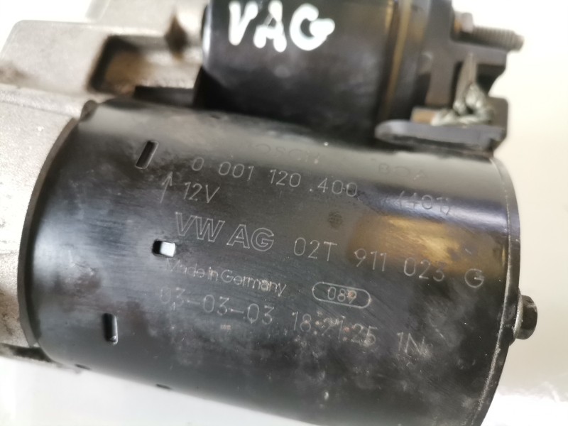 Recambio de motor arranque para seat ibiza (6l1) bby referencia OEM IAM 0001120400  