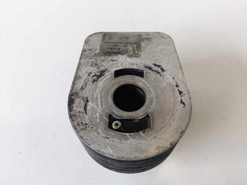 Recambio de enfriador aceite motor para nissan qashqai (j11e) k9k873 referencia OEM IAM 8200267937F  