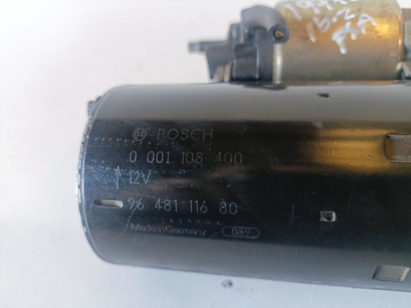 Recambio de motor arranque para citroen zx break d8a referencia OEM IAM 0001108400  