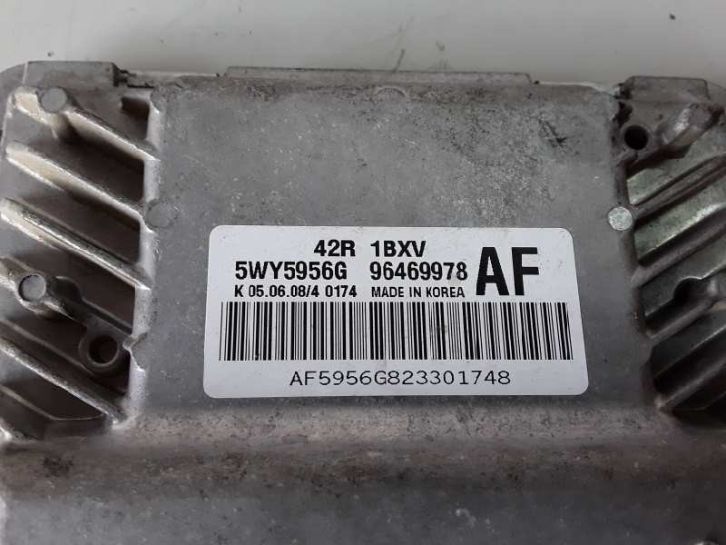 Recambio de centralita motor uce para chevrolet aveo hatchback b12d1 referencia OEM IAM 5WY5956G/96469978AF/42R1BXV  