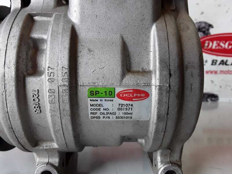 Recambio de compresor aire acondicionado para chevrolet aveo hatchback b12d1 referencia OEM IAM 721074/55301015  