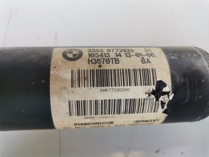 Recambio de amortiguador trasero izquierdo para bmw serie 3 touring (e91) 204d4 referencia OEM IAM 6772926  