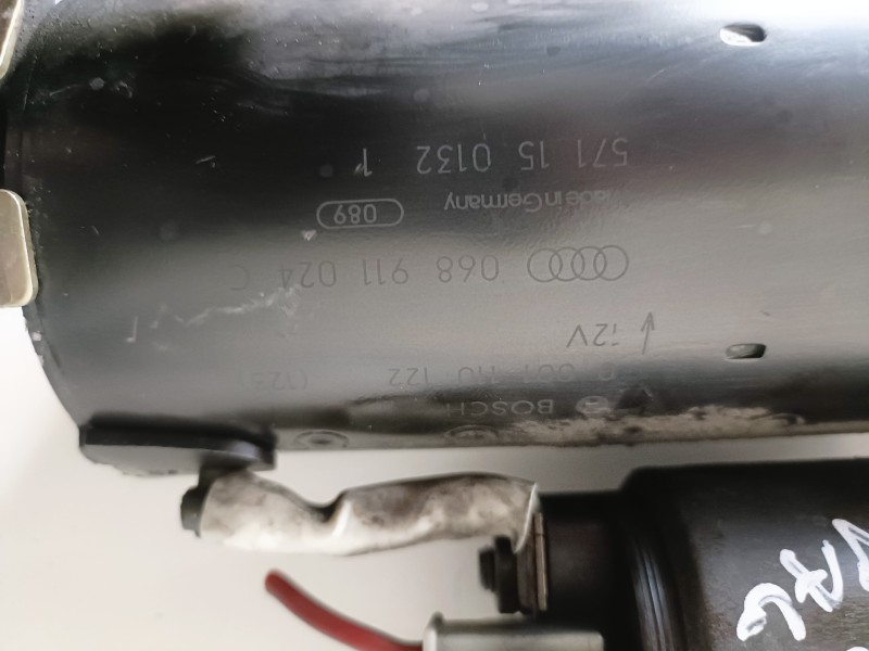 Recambio de motor arranque para audi a4 berlina (b5) 1z referencia OEM IAM 0001110122  