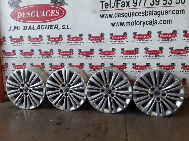 Recambio de juego llantas para opel astra j berlina 5p b16dtl referencia OEM IAM 17X7/IS44/AAVSTITAN  