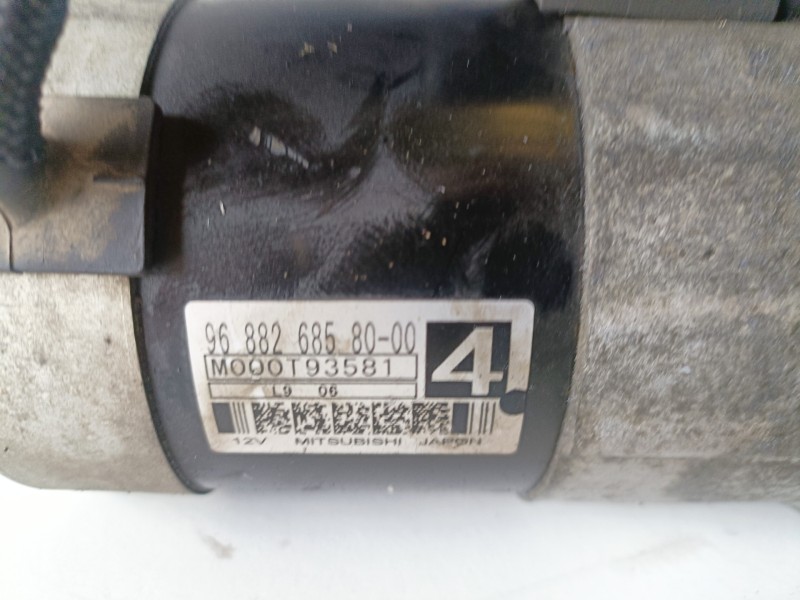 Recambio de motor arranque para citroen c3 picasso 9hx referencia OEM IAM M000T93581  
