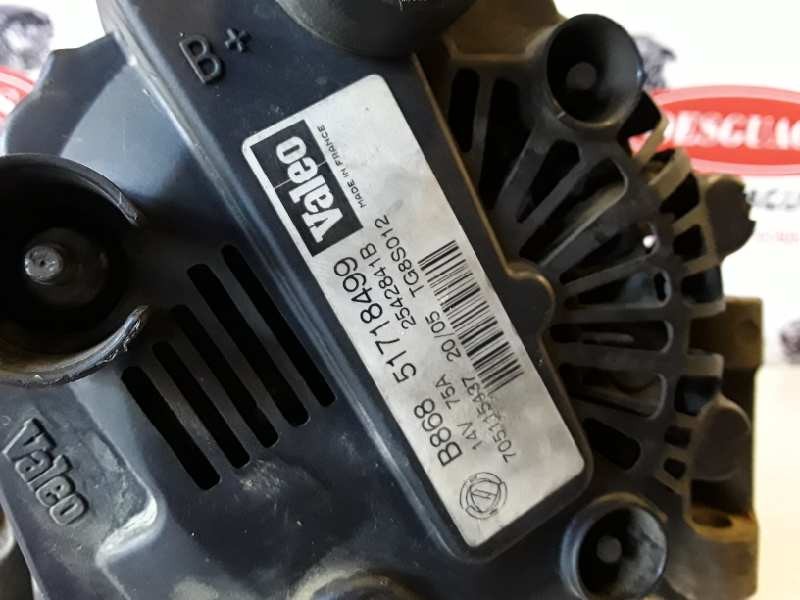 Recambio de alternador para fiat grande punto (199) 199a2000 referencia OEM IAM 51718499/2542841B/TG8S012/75A  