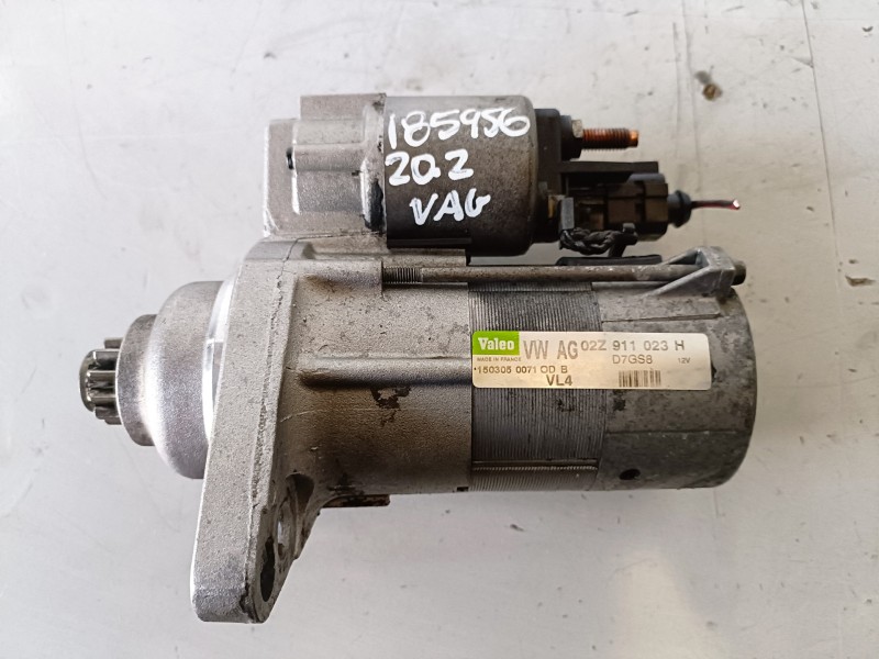 Recambio de motor arranque para seat ibiza (6l1) atd referencia OEM IAM 02Z911023H/D7GS8  