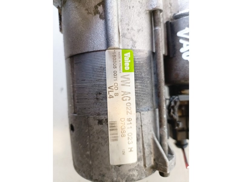 Recambio de motor arranque para seat ibiza (6l1) atd referencia OEM IAM 02Z911023H/D7GS8  