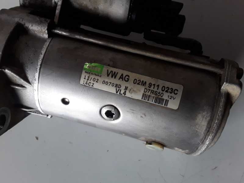 Recambio de motor arranque para seat leon (1m1) arl referencia OEM IAM D7RS50/02M911023C  