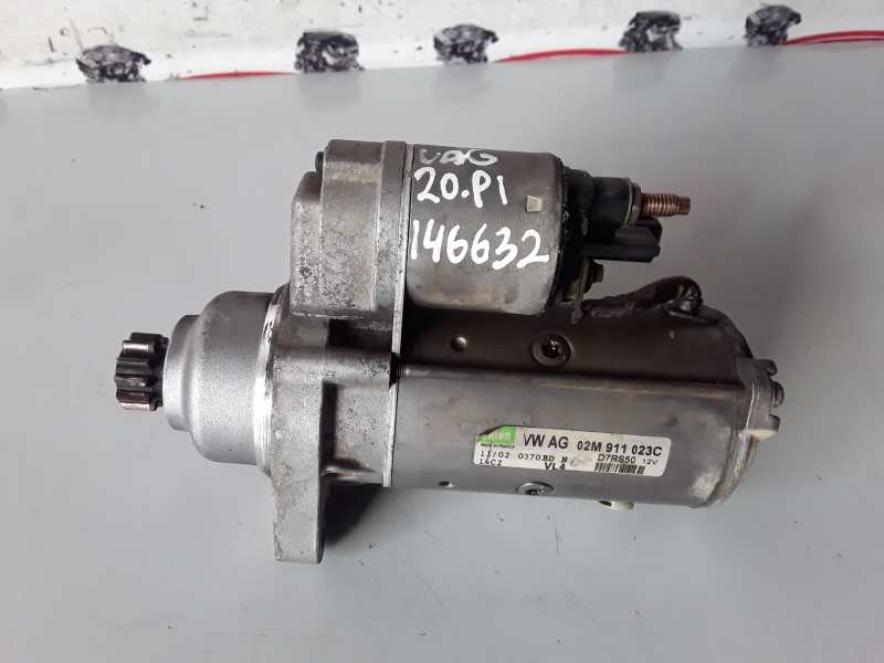 Recambio de motor arranque para seat leon (1m1) arl referencia OEM IAM D7RS50/02M911023C  