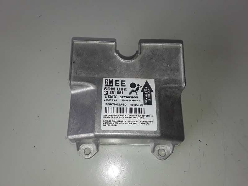 Recambio de centralita airbag para opel astra h berlina z17dth referencia OEM IAM 13251081/327963935  