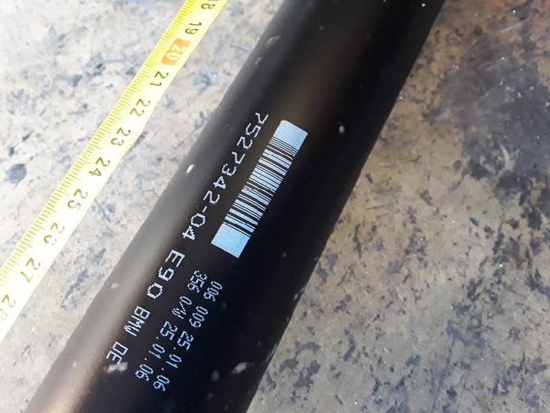 Recambio de transmision central para bmw serie 3 touring (e91) 204d4 referencia OEM IAM 752734204  