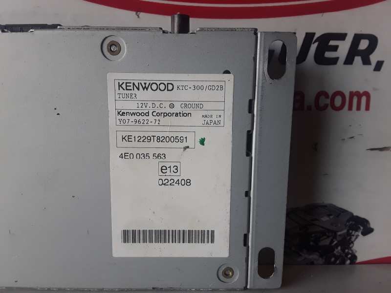 Recambio de sistema audio / radio cd para audi a8 (4e) bht referencia OEM IAM 4E0910563B/4E0035563  