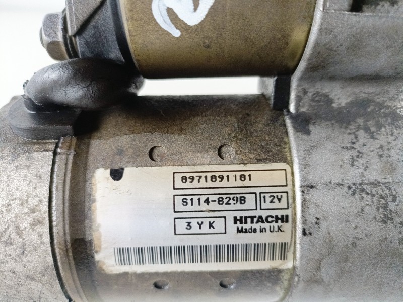 Recambio de motor arranque para opel meriva y17dt referencia OEM IAM 8971891181  